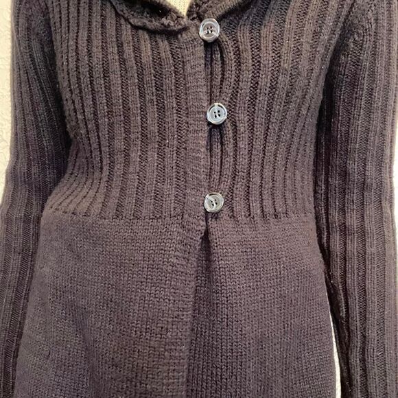 Daisy Fuentes Cardigan Knit Women's XL Black - Picture 5 of 6